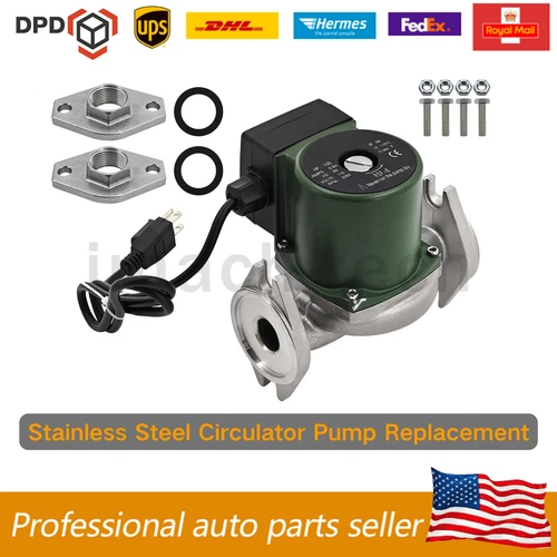 Replacement For Taco 008-SF6 115v 1/25HP Stainless Steel Circulator Pump 115V