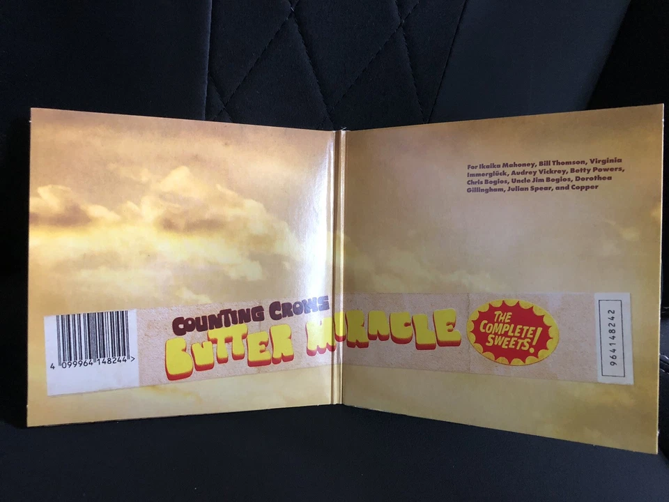 HAND SIGNED TO COVER COUNTING CROWS BUTTER MIRACLE THE COMPLETE SWEETS! CD - Image 2 of 4