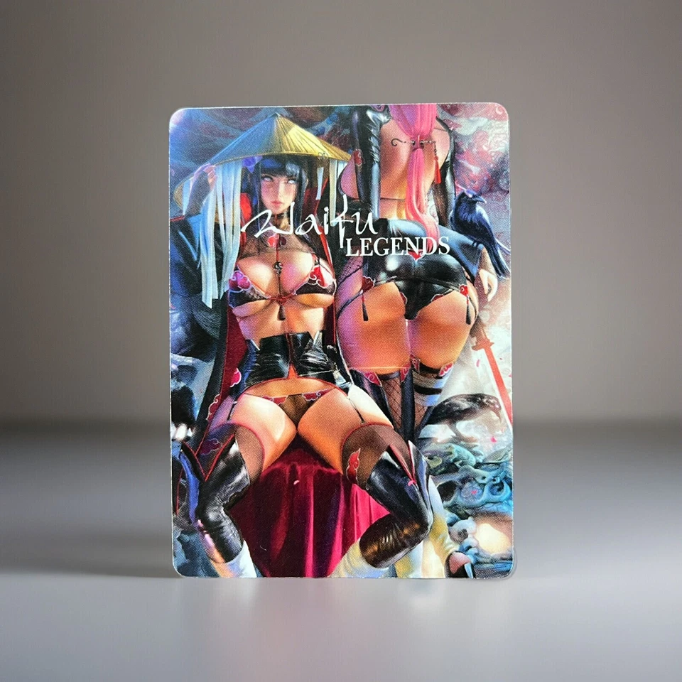 Ishizu Yu gi Oh Waifu Card TCG Full Art Waifu Legends Custom - Bild 2 von 2