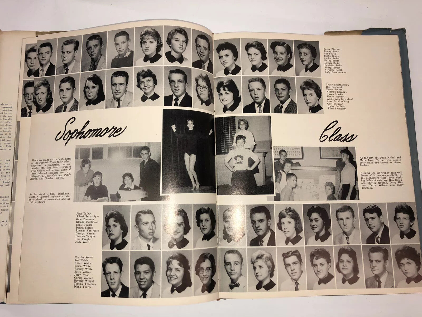 1961 Donelson High School Yearbook from Donelson Tennessee eBay