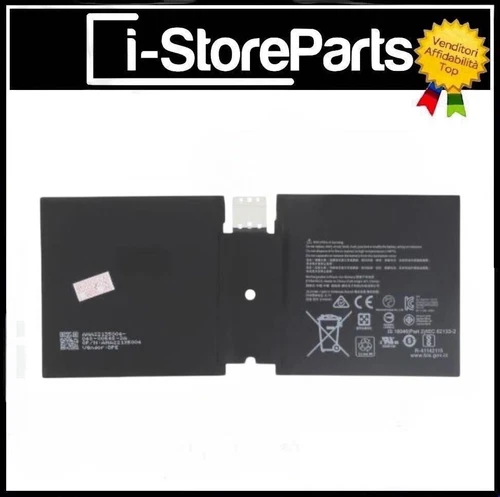 BATTERIA G16TA047H DYNU01 PER MICROSOFT SURFACE GO 2 1901 1906 PARI ORIGINALE
