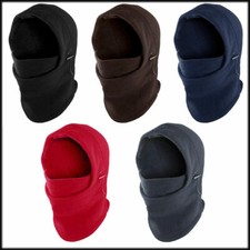 Men Women Winter Warmer Sports Fleece Balaclava Neck Hood Face Mask Snow Ski Hat