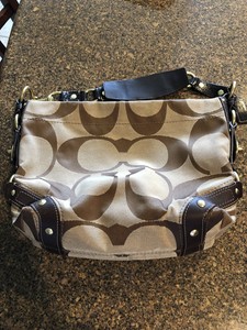 coach carly signature hobo bolsa