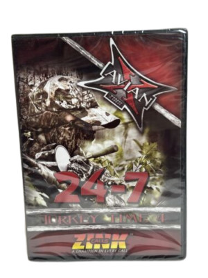 Zink Calls Avian X 24-7 Turkey Time 4 - Turkey Hunting (DVD) Brand New Sealed