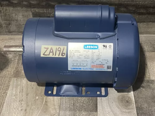 Leeson C143C17FB3K Electric Motor 1 HP 1740 Rpm 1-PH 115/208-230 143T
