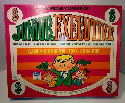 VTG Junior Executive Kids Business Money Management Game by Whitman 1969 - Image 1 of 4