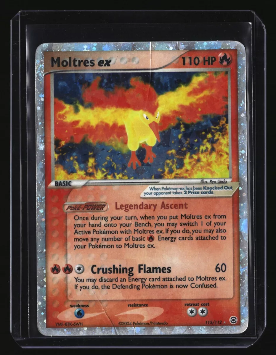 Moltres ex - EX FireRed & LeafGreen Pokémon card 115/112