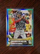 2022 Topps Gypsy Queen Jazz Chisholm Jr Indigo Blue Chrome Refractor /99 Marlins