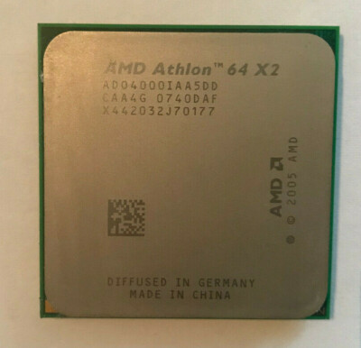 AMD Athlon 64 X2 4000+ - 2.1GHz - (ADO4000IAA5DD) CAA4G Socket AM2 #341