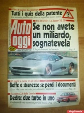Auto Oggi - Year VI (6) - N.221 (28 Febbraio 1991) Jaguar XJ220 - Magazine Auto