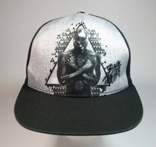 BLACK PANTHER MARVEL Hat Black Gray YOUTH Baseball Cap Adjustable Snapback