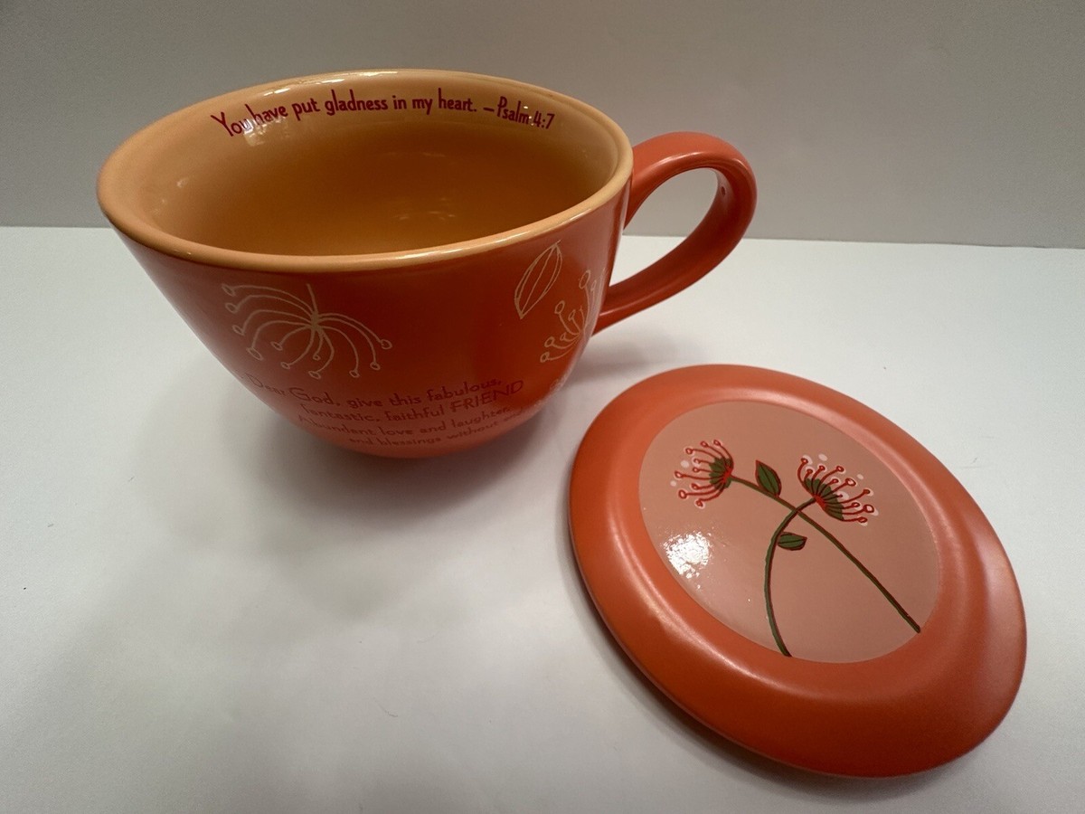 Abbey Press Coffee Mug Tea Cup with Lid Prayer For A Friend