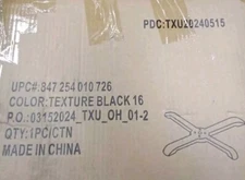 Furniture Restaurant Table Base Replacement 22"x22" Black Metal Txu20240515