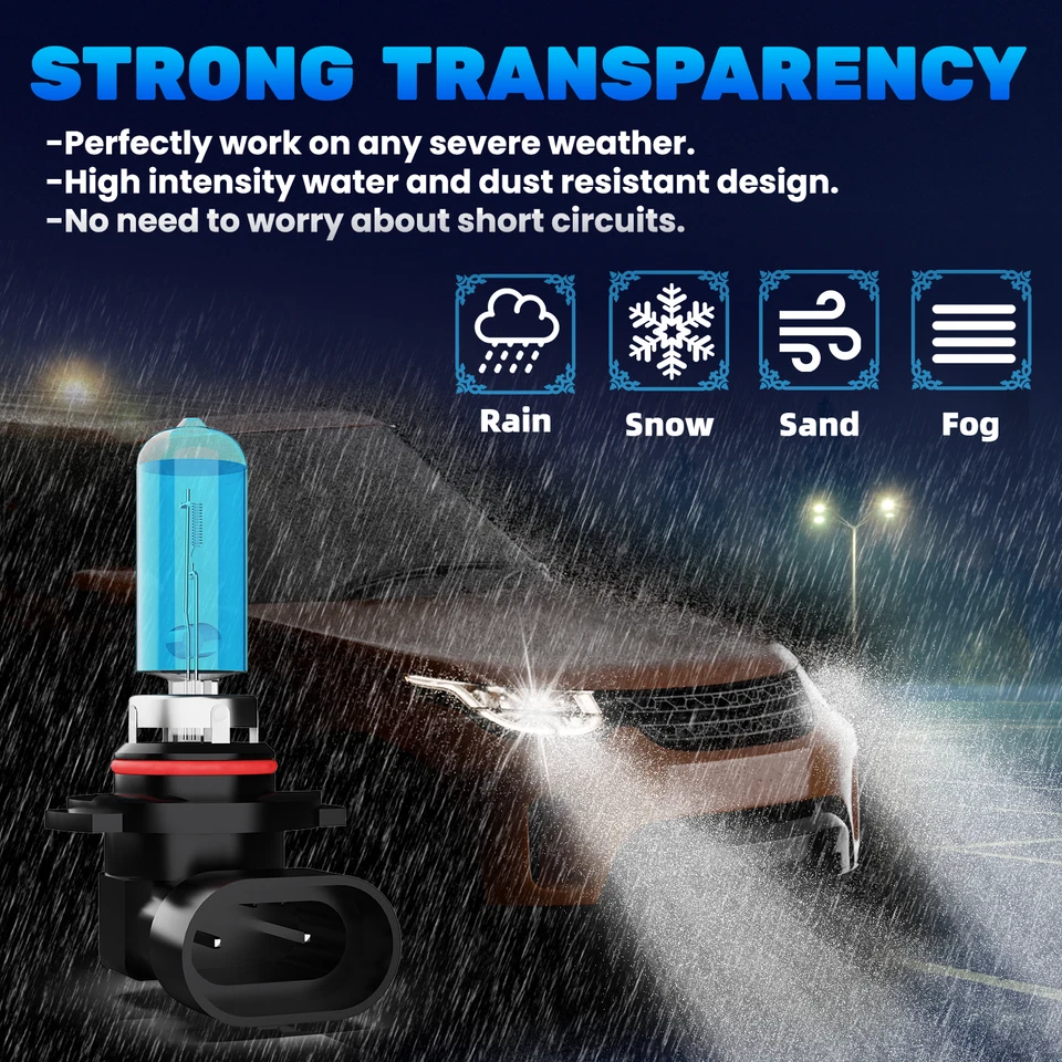 Bombilla halógena 9005 9006 faro H3 bombillas antiniebla para Lexus ES300 1992-1996 Foto 4 de 4