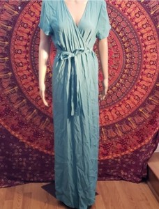 olivaceous maxi dress