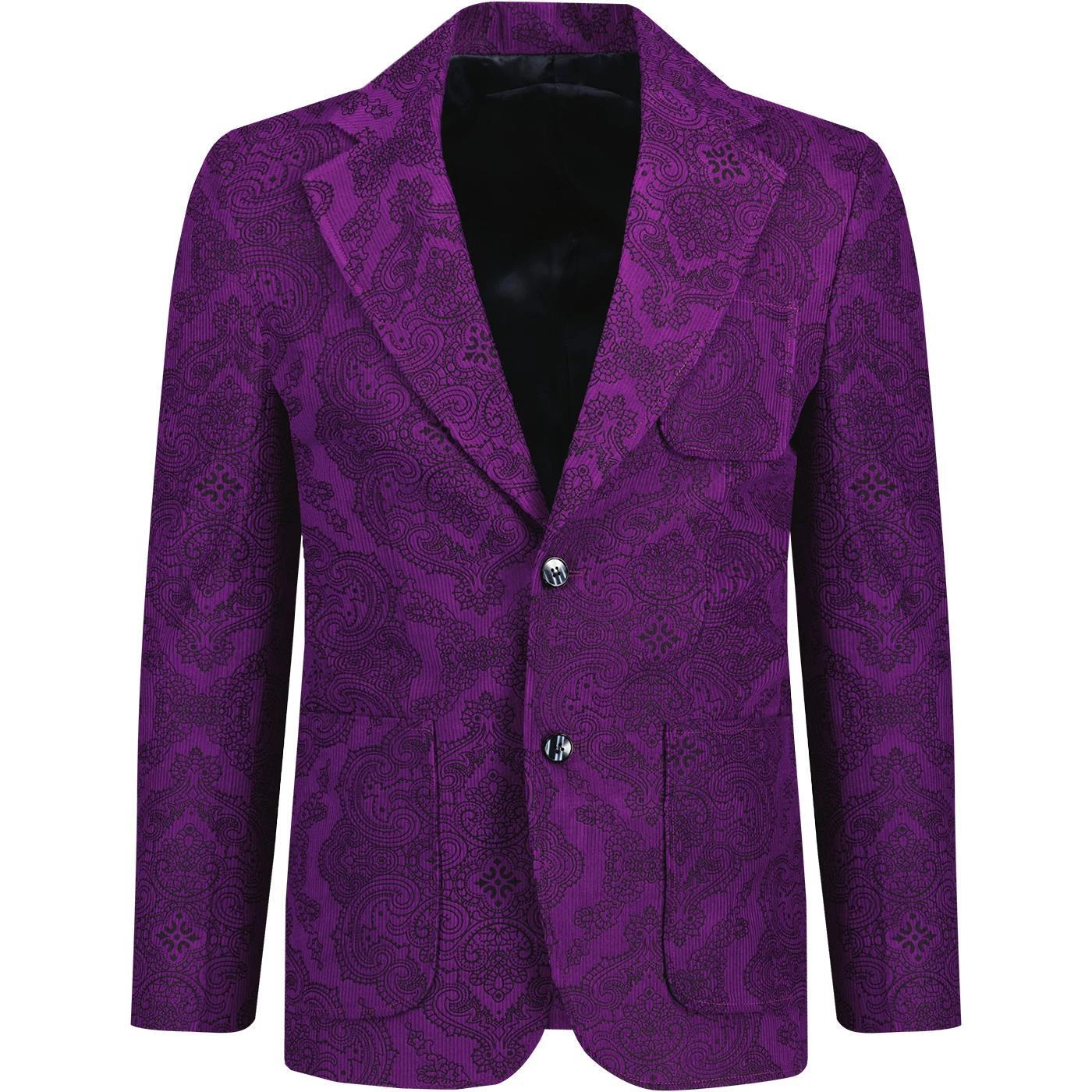 NEW MENS MADCAP CORDUROY RETRO 60s 70s BLAZER JACKET PAISLEY Montana MC1021
Opens in a new window or