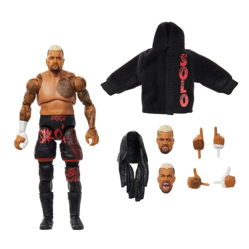 Figura de acción Solo Sikoa WWE Ultimate Edition 6 en - Imagen 2 de 6