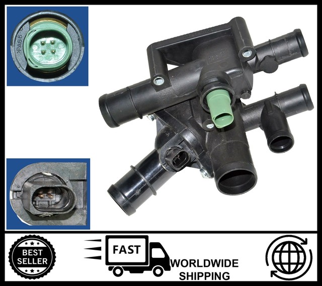 Thermostat + Thermostat Housing FOR AUDI A3 1.6 Hatchback 06A 121 111