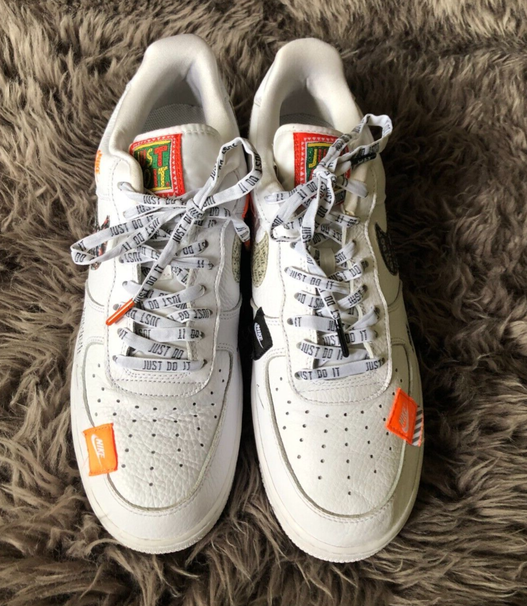 スニーカー NIKE Air Force 1 Low 07 PRM Premium Just Do It 18 AR7719 100 Nike Air Force One 1 Low PRM Just Do It, AR7719-100, White