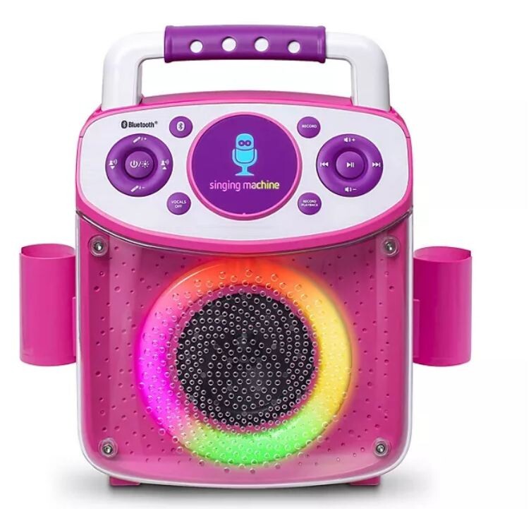Mini Sparkle Pink Karaoke Machine Your Key to Musical Fun! eBay