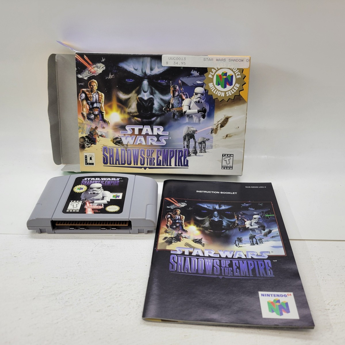 Star Wars Shadows of the Empire Nintendo 64 CIB [Complete
