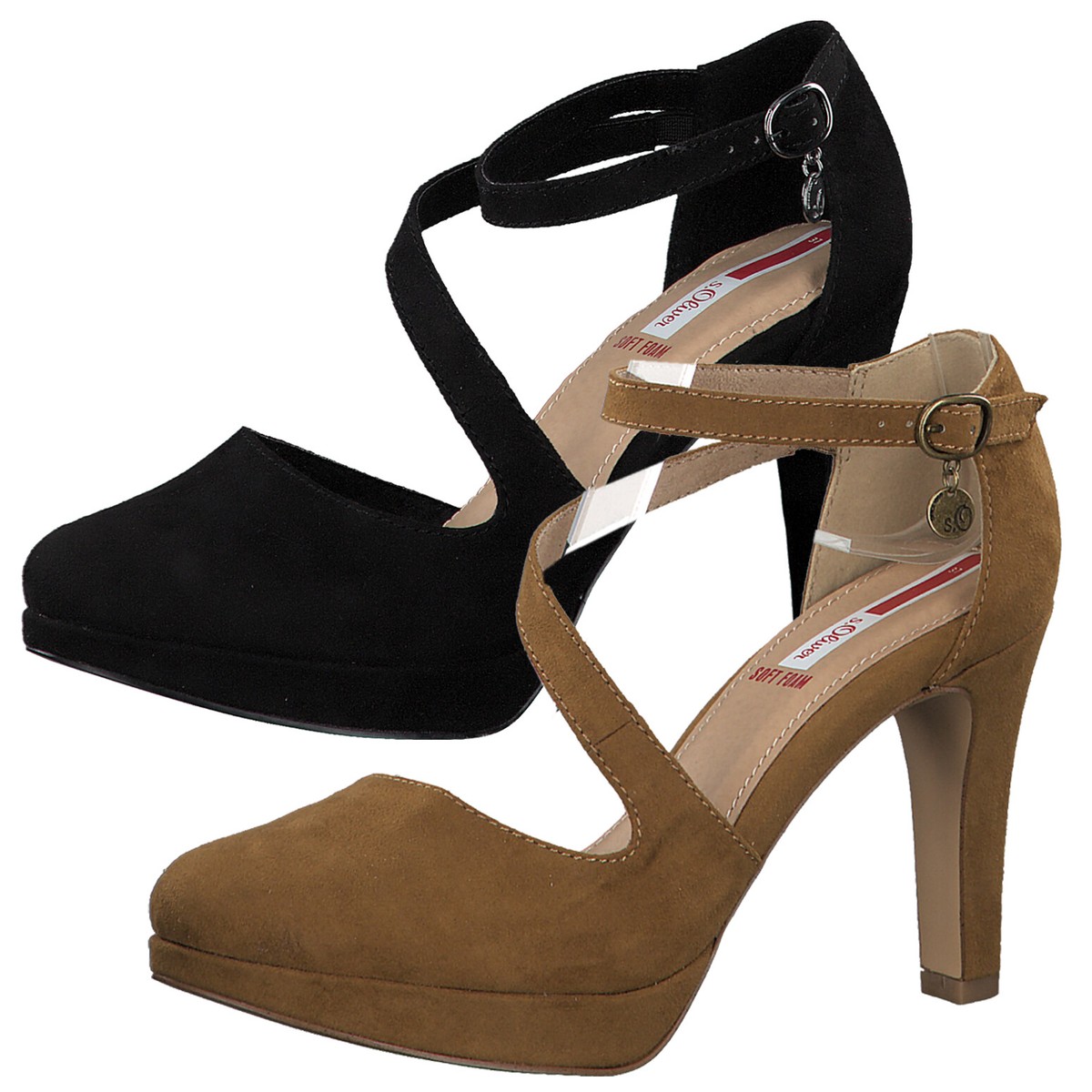 s oliver pumps riemchen