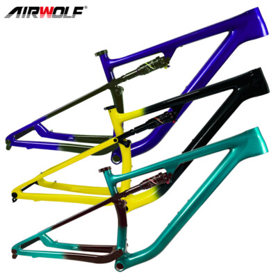 Cadre VTT Carbone AIRWOLF 29er BOOST - Suspension, Axe 148x12mm, Poids 2000g - Neuf Avec Garantie 2 Ans