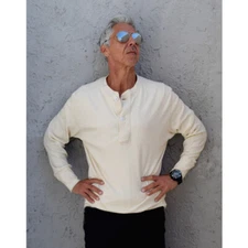 USGI Military Wallace Beery 50% Cotton 50% Wool Underwear Tops IRR Size Large