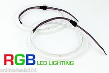 2pc RGB LED Speaker Rings for Polk 6.5" Speakers Marine Ready to Install