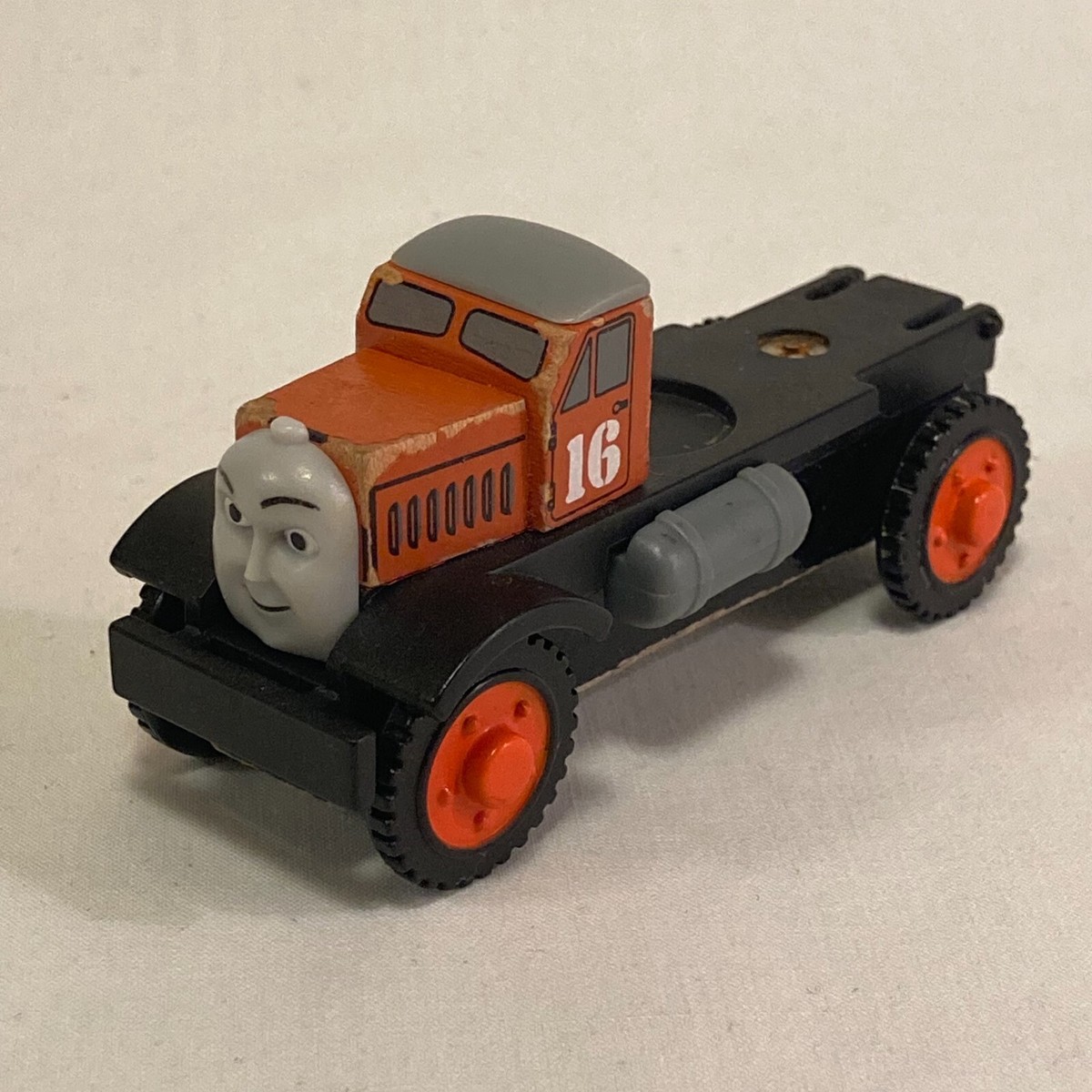 Thomas & Friends Wooden Railway #16 MONTY The Truck orange NO dump