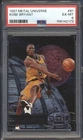 1997 SkyBox Metal Universe Basketball Kobe Bryant #81 PSA 6 LAKERS EX-MT HOF