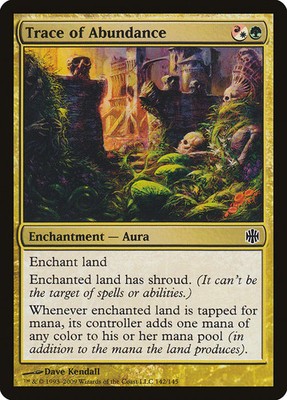 Trace of Abundance [Alara Reborn] Lightly Played