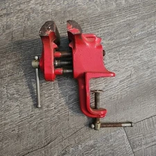 Vintage Clamp on Vise 3" Smooth Jaws Bench Table Top Vice Made In Japan