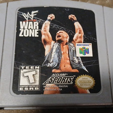 Acclaim WWF War Zone (Nintendo 64 N64) T Teen NTSC-U/C US/Canada