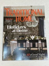 Traditional Home Magazine Nov Dec 2018 Holidays at Home Beautiful Beds Entertain