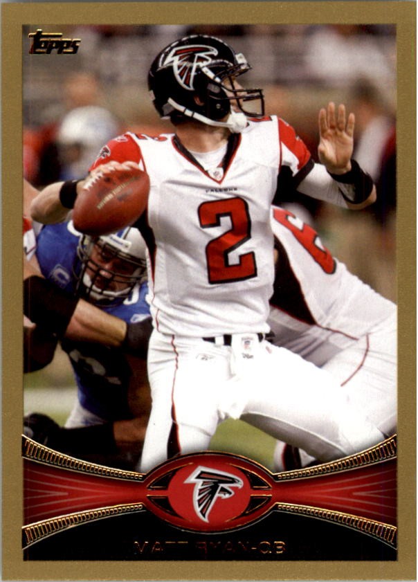 2012 Topps Gold #152 Matt Ryan/2012 - FB