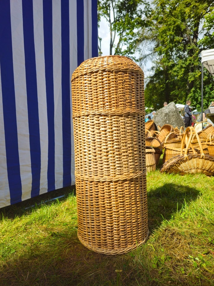 Wicker Gas Cylinder Cover – Handmade Willow Protector - Image 3 of 4