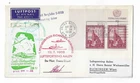 UN / Germany  1958   Glider Mail with label on UN FDC / signed by pilot