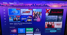TCL Roku TV 49in 4K HDR LED Smart TV w/ Streaming Apps, With Mounting Stand