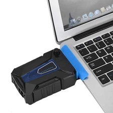 Laptop Fan Cooler - External Gaming Cooler - 2000-4100RPM Air Extracting USB ...