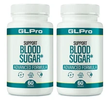 GLPro Blood Sugar Advanced Formula (2 Bottle Pack)