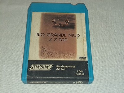 ZZ Top Rio Grande Mud 8-Track Tape