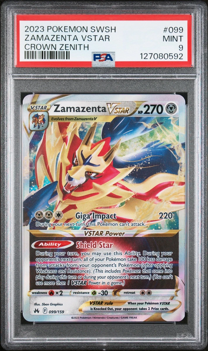Zamazenta VSTAR Pokémon TCG Cards for sale | eBay