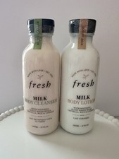 Fresh Milk Body Cleanser And Body Lotion Duo, 8.7fl Oz Each, NEW Sealed