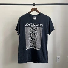 Vintage Y2K Joy Division Unknown Pleasures Men’s Medium Punk Band Tee