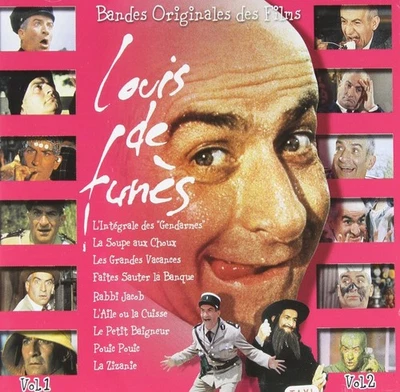 OST/LOUIS DE FUNÈS - BANDES ORIGINALES DES FILM VOL.1&2 2 CD NEUF  - Photo 1/2