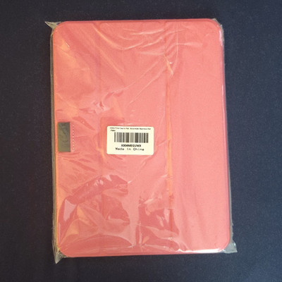 Pink Synthetic Leather Smart Folding Folio Case for Apple iPad mini 1/2/3