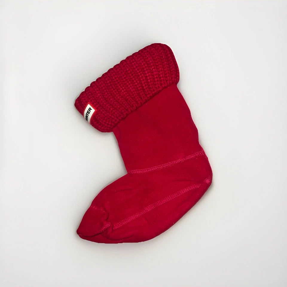 Hunter Original Medio Cárdigan Bota Calcetines Para Hunter Rojo Corto Mujer Mediano 5-7 Foto 3 de 4
