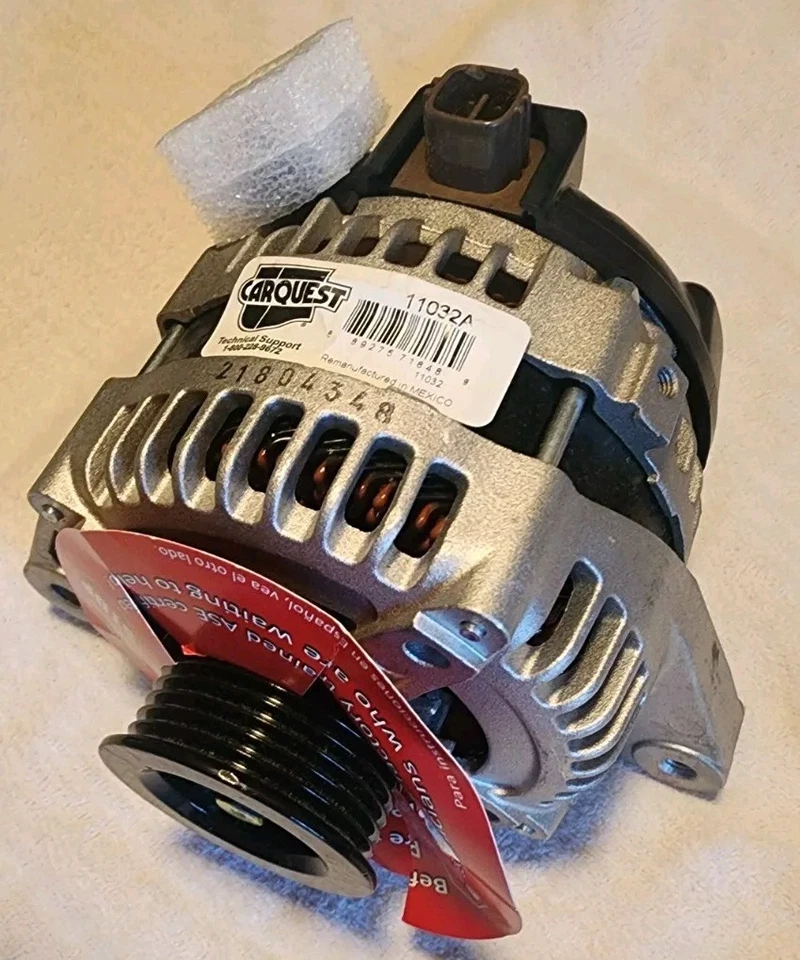 Nuevo Alternador Remn CARQUEST 11032A Bosch AL3315X 130A Lexus RX330 Toyota 04-07 Foto 2 de 4