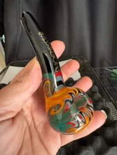 Pipe Wig Wag 5" Gandalf Sherlock Tobacco Smoking Glass Pipes Phoenix Star